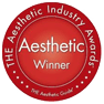 Aesthetic awards winner badge